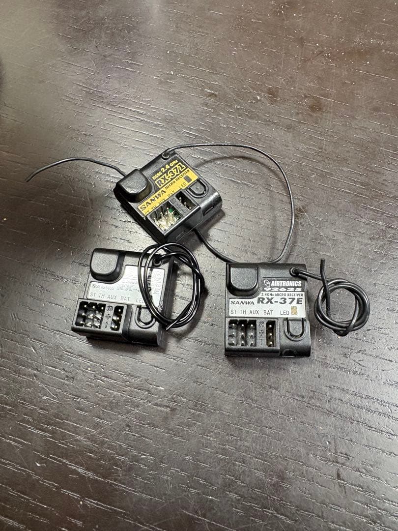 サンワ　プロポ　MX-V 送信機とRX-37E、RX-371受信機3台セット