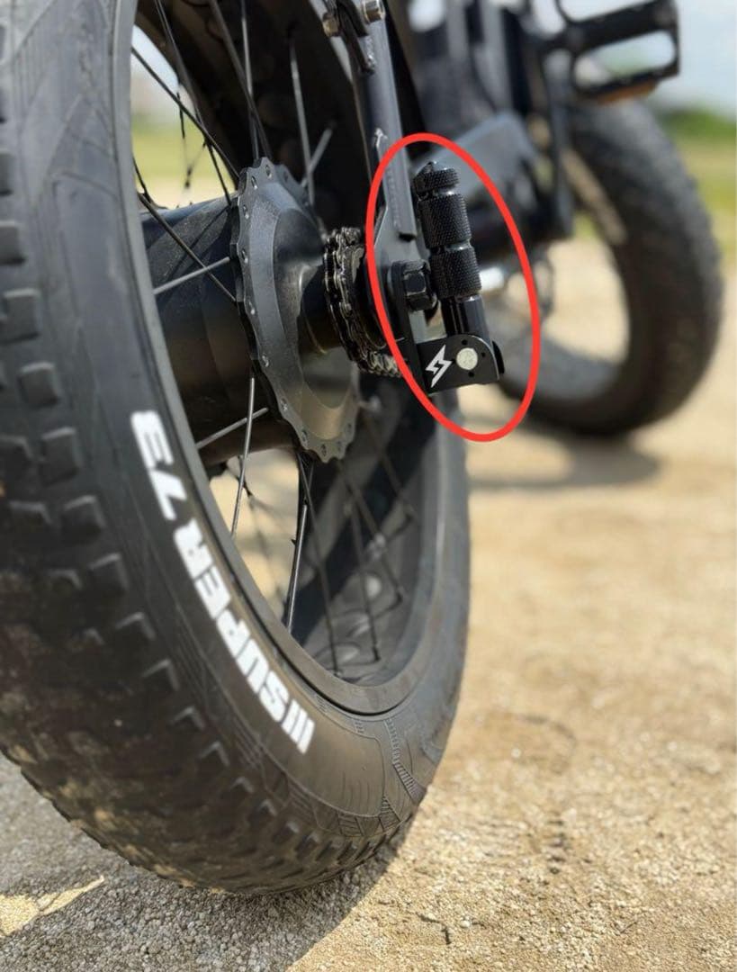 【激レア・最終値引き】super73専用　特注フットレストペダル・フットスタンド