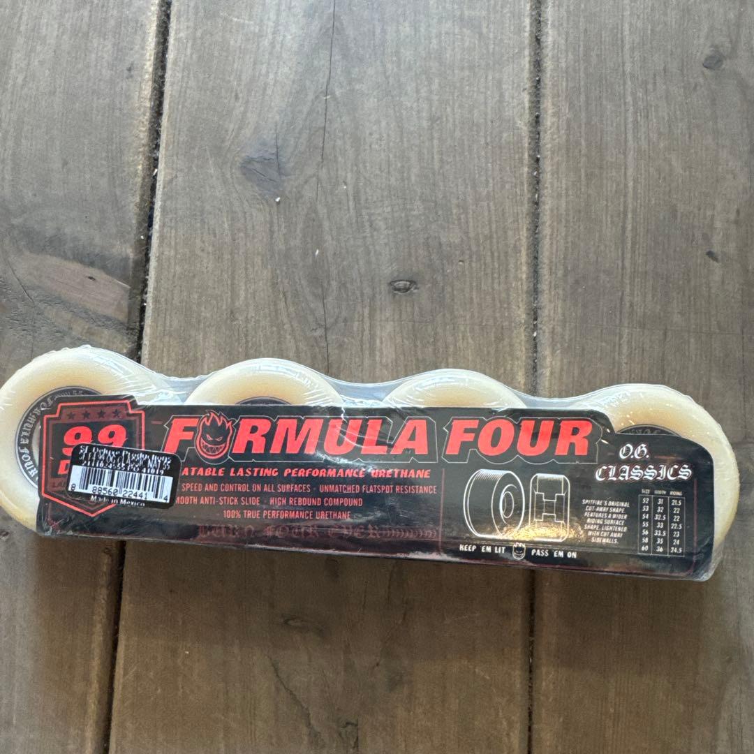 SPITFIREフォーマル4OGクラシック55mm99aウィール定価¥9,130