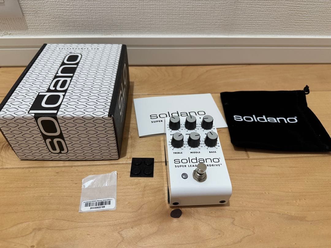 ギター soldano SLO pedal