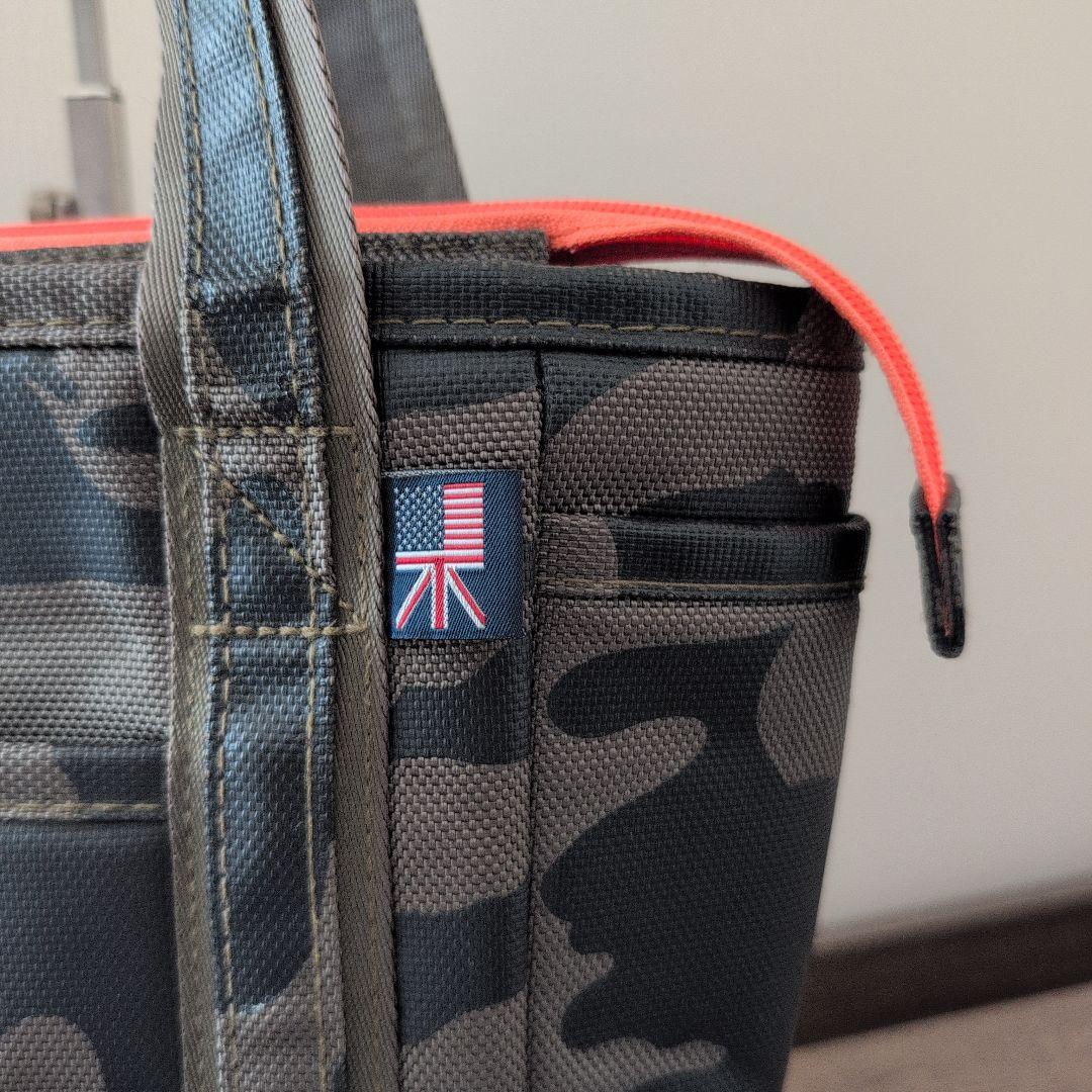 【美品】サイコバニーゴルフ　カートラウンドバッグ　迷彩柄