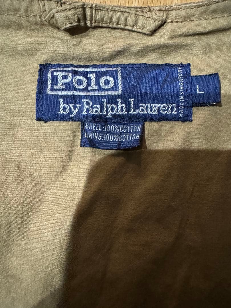Polo by Ralph Lauren 90s フィッシングベスト Lサイズ