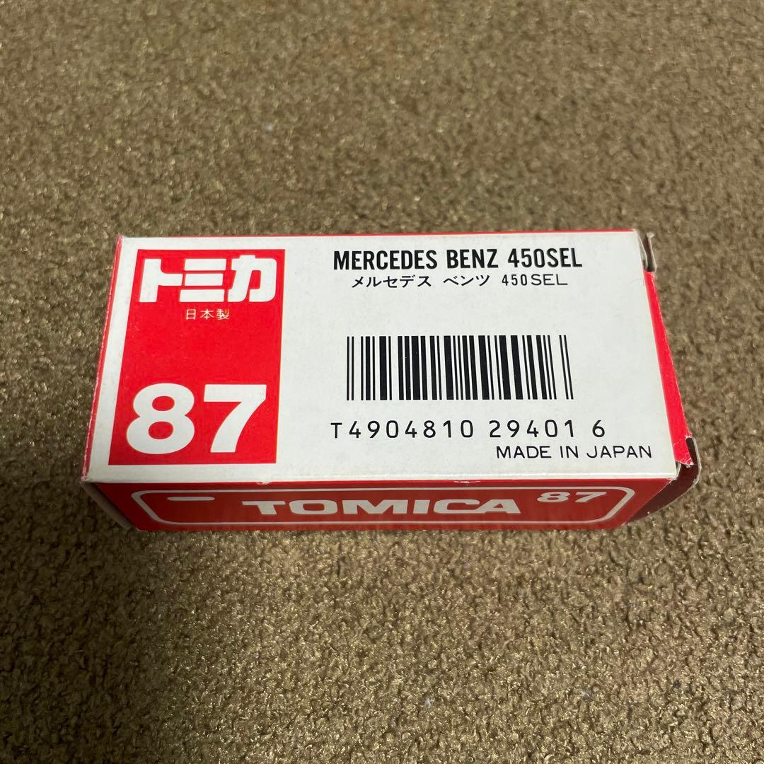 No.87 メルセデス ベンツ 450SEL 日本製 絶版 1台