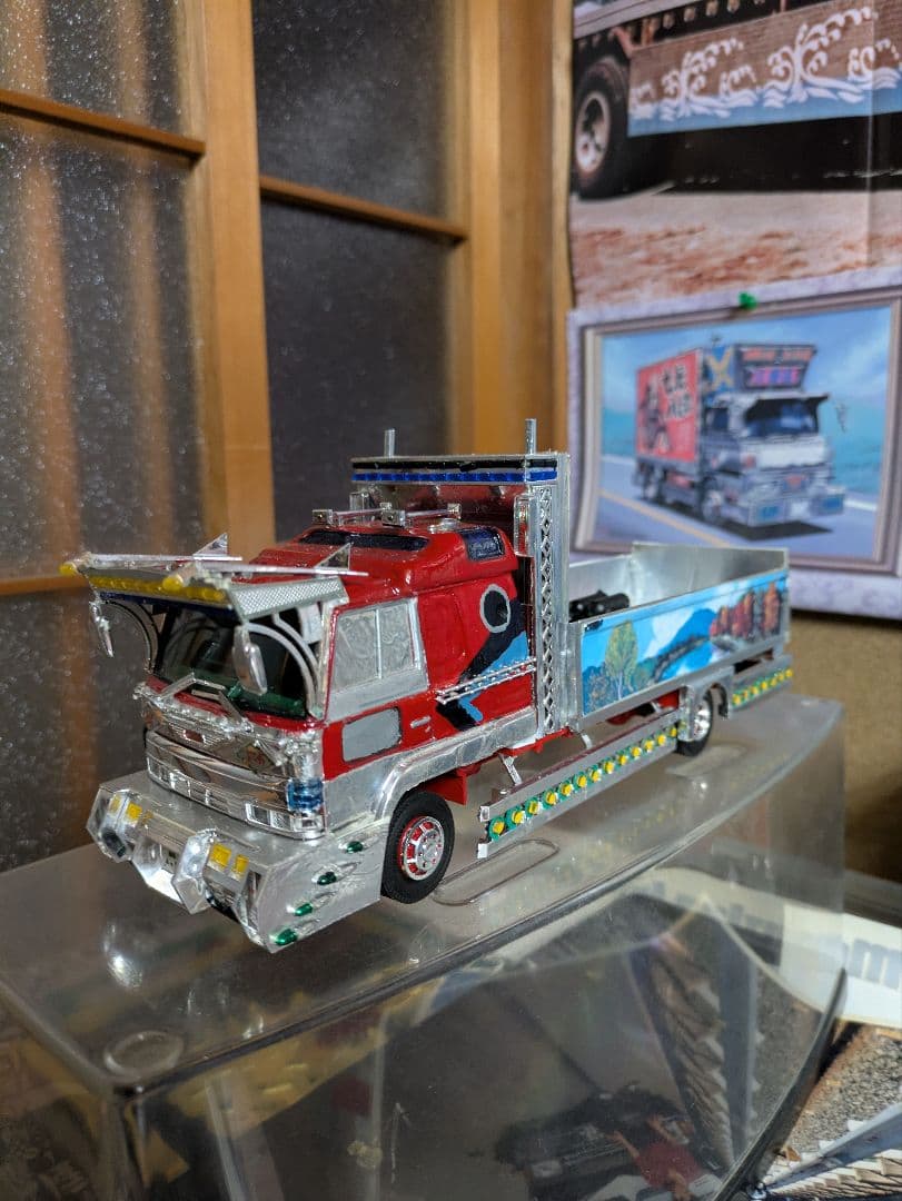 アオシマ日野レンジャー駿河の歌麿風