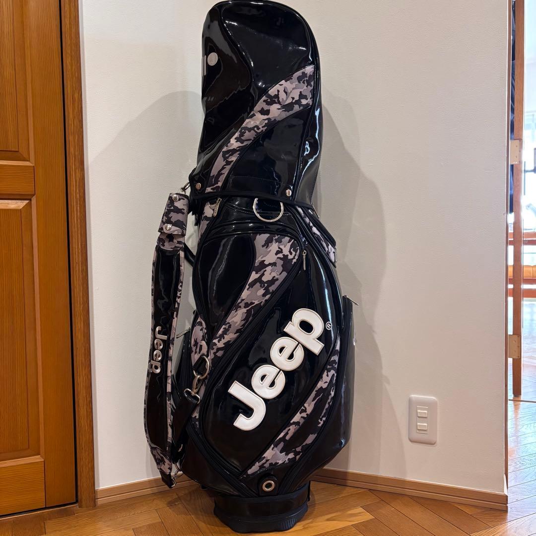 Jeep 迷彩キャディバッグ