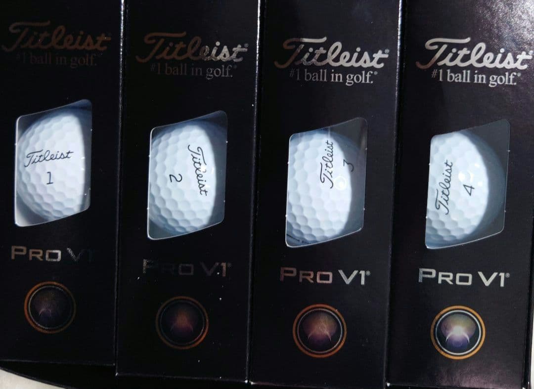 新品　Titleist　タイトリスト　PROV1　2ダース　白　ゴルフボール