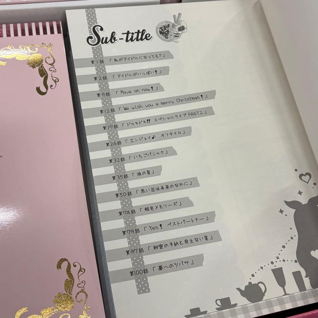 アイカツ！TOP OF WORKS 特盛いちごパフェ☆BOX 設定資料集