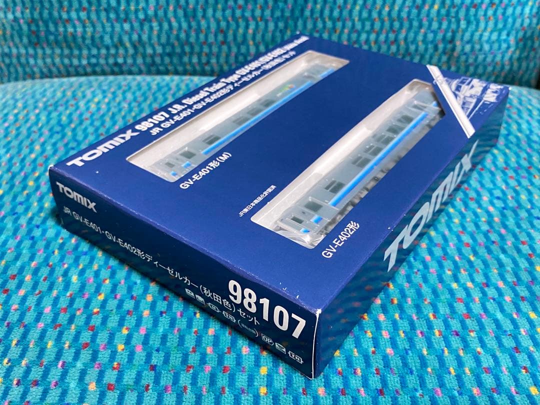 TOMIX 98107 JR GV-E401形 ディーゼルカー(秋田色)セット