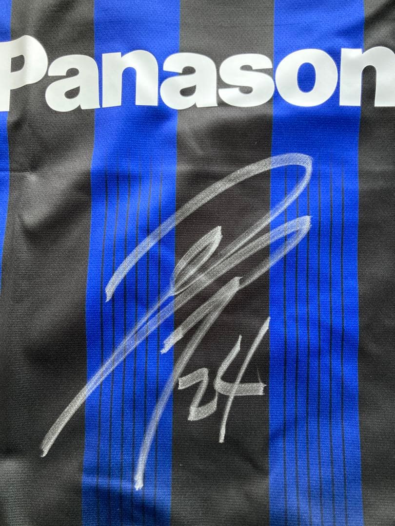 【GAMBA】ガンバ大阪　黒川圭介選手サイン入り2023ユニフォーム　M-L