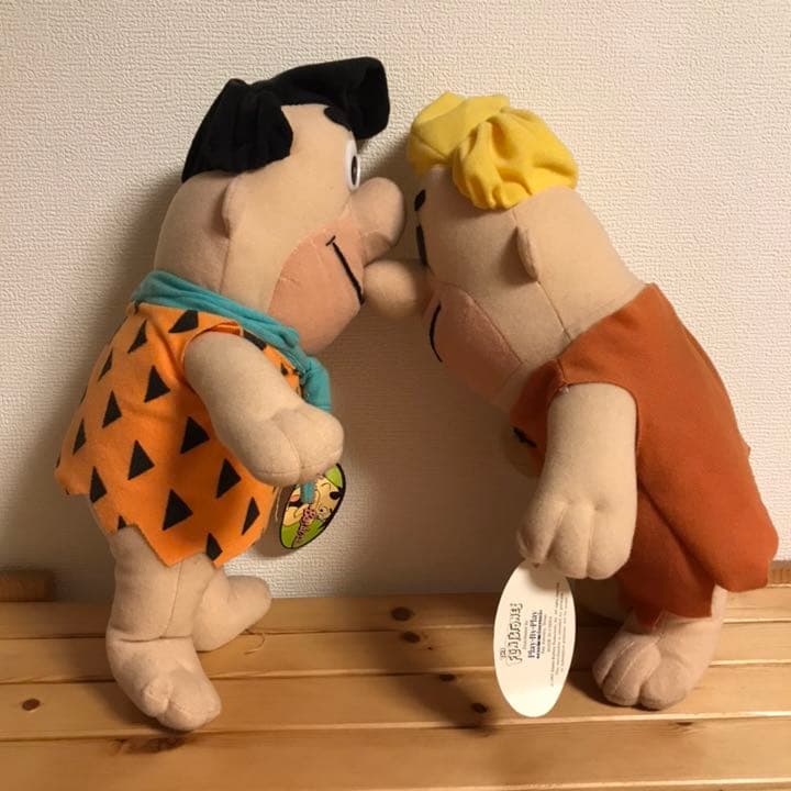 フリントストーン  フレッド/バーニー ぬいぐるみ