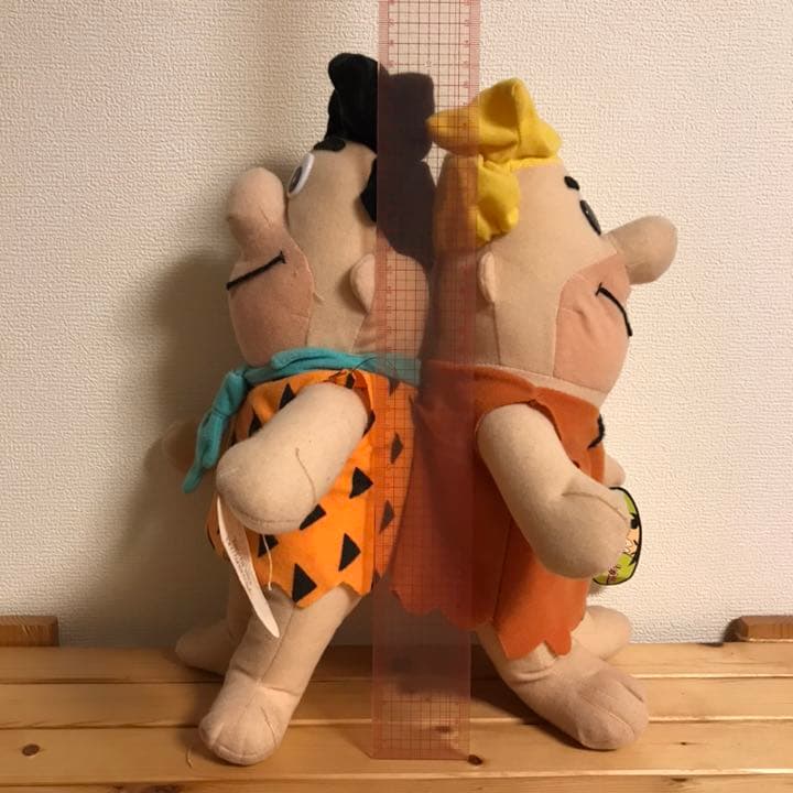 フリントストーン  フレッド/バーニー ぬいぐるみ