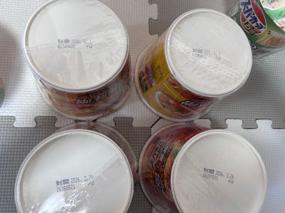 ネバーギヴアッパー　カップラーメン　まとめ売り