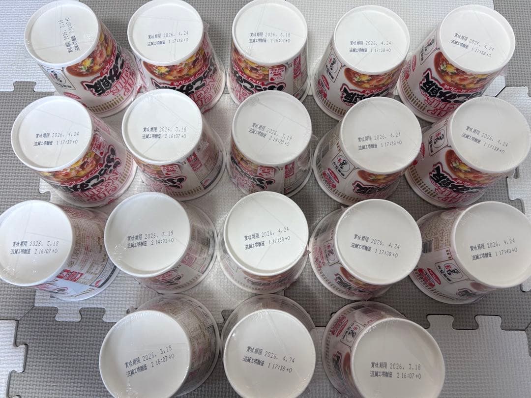 ネバーギヴアッパー　カップラーメン　まとめ売り