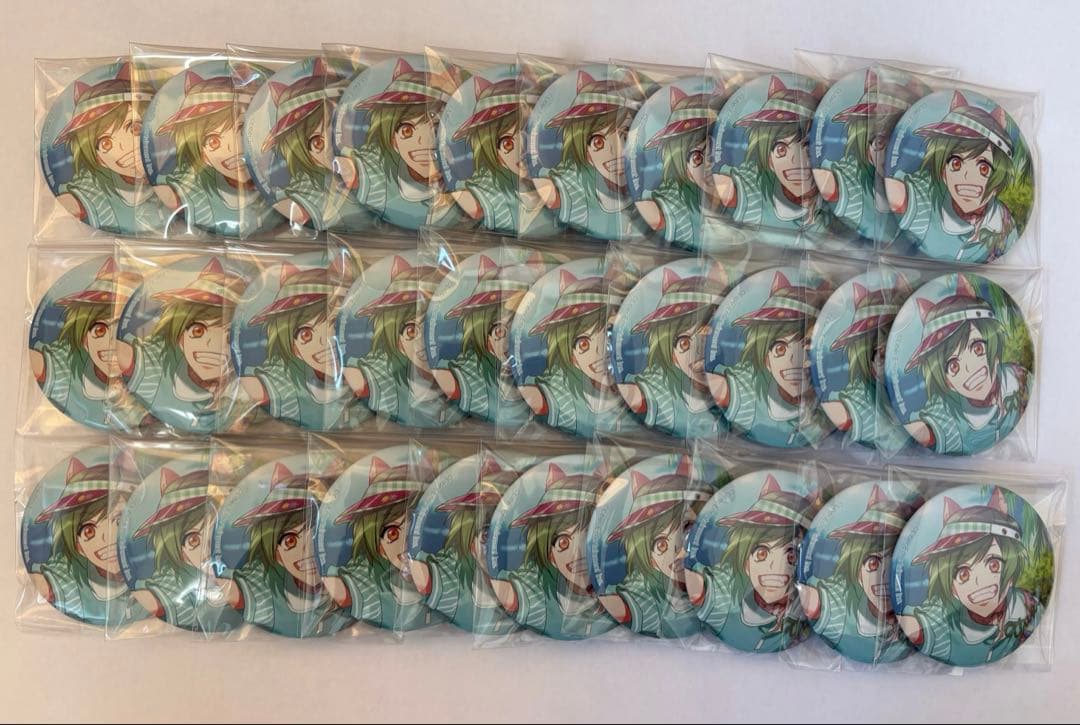 A3! 瑠璃川幸　キャラバッジ　缶バッジ　30個セット