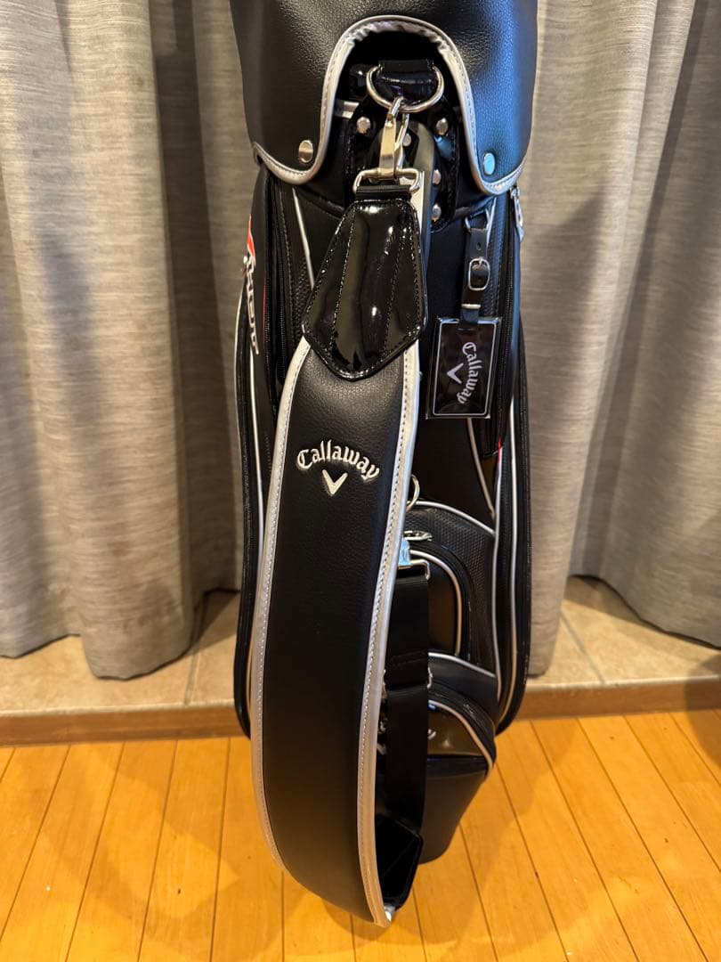 Callaway XHOT ゴルフキャディバッグ ブラック/レッド