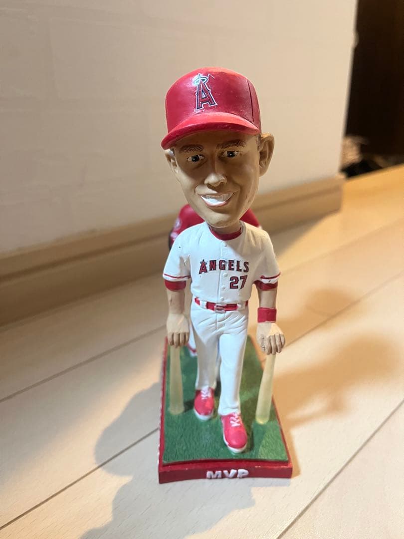 非売品MLB限定品　マイクトラウト　ボブルヘッド　2014年MVP 記念品