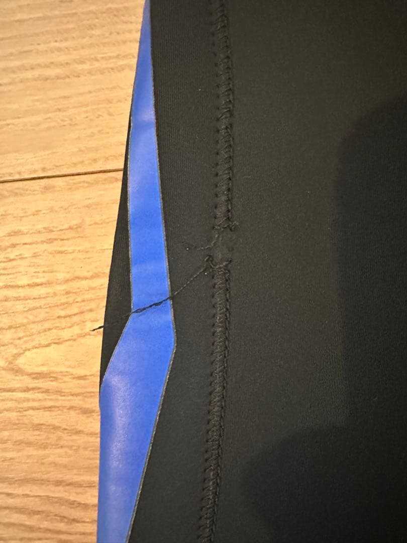 【美品】 OWNER フィッシング用タイツ 黒/青