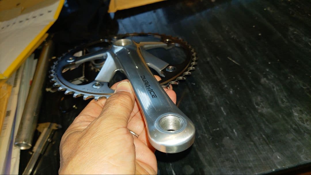 シマノDURA-ACE njs FC-7600 170mm 46tクランクセット