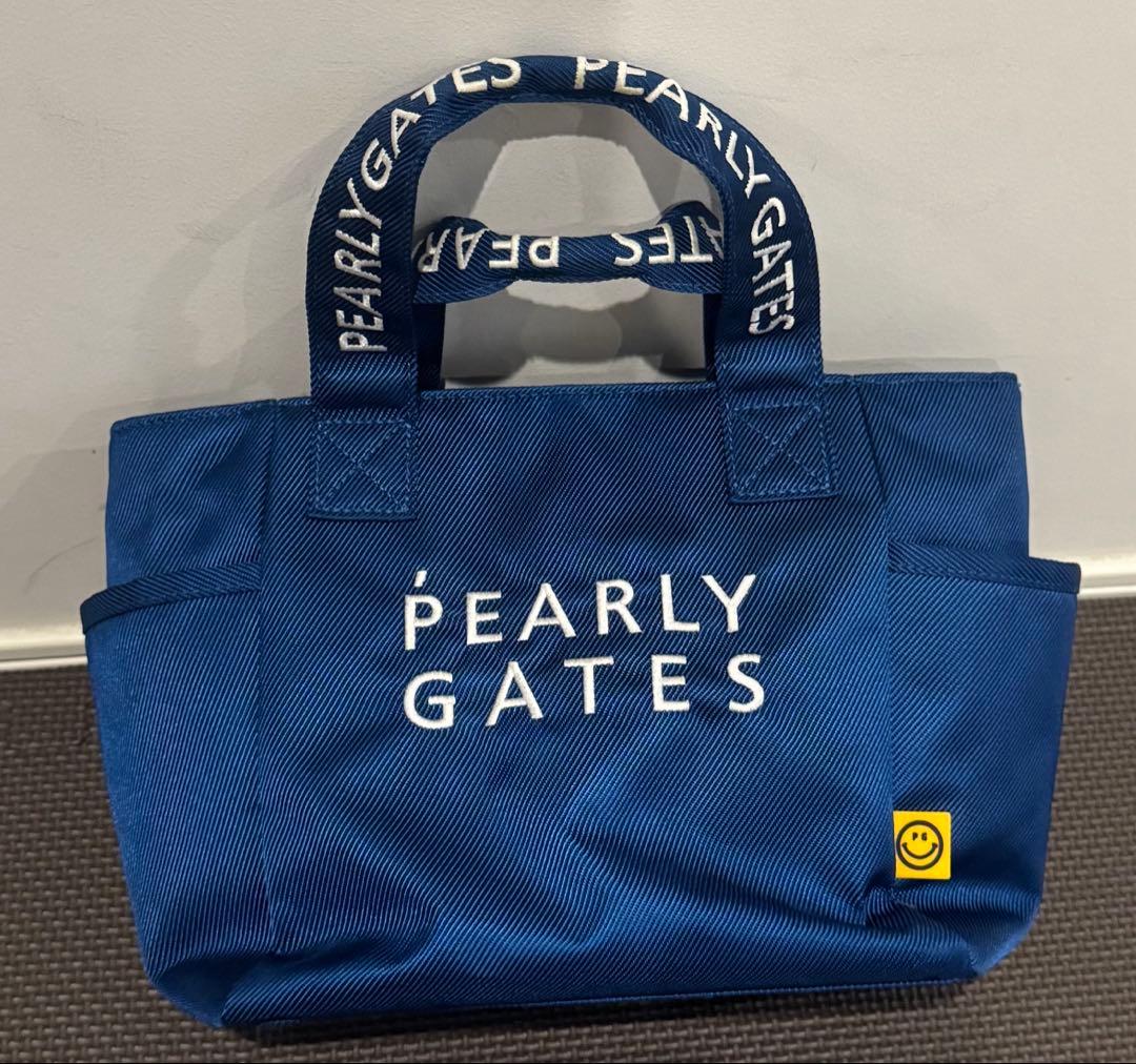 PEARLY GATES ネイビー トートバッグ