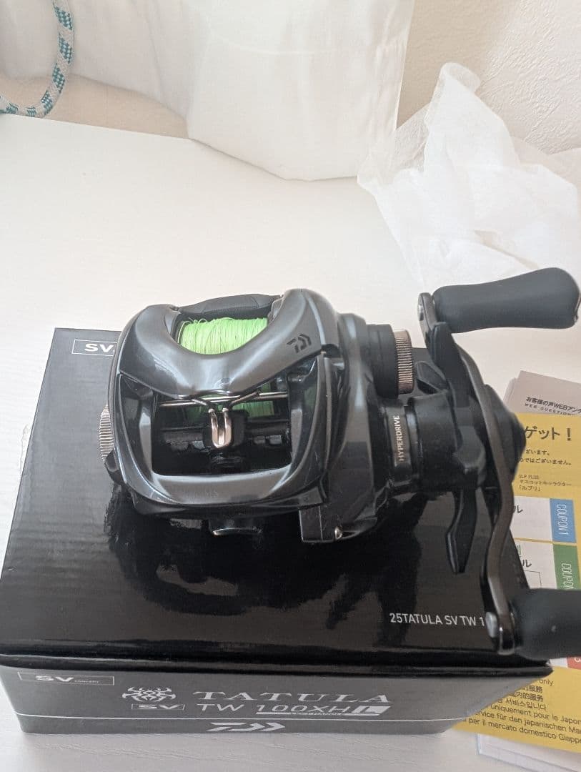 ダイワ TATULA SV TW 100XH ベイトリール