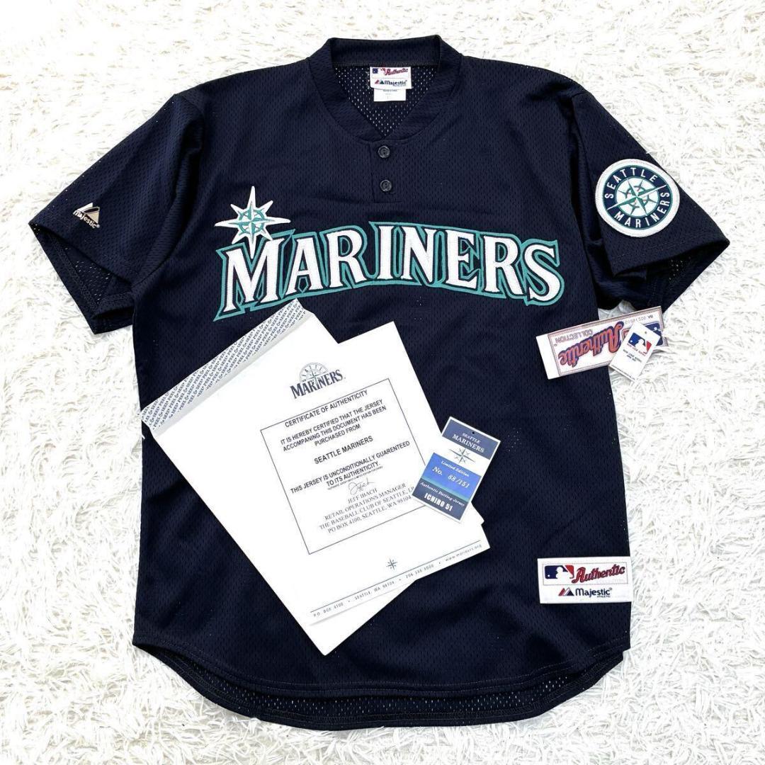 未使用保管品 世界151枚限定 イチロー ユニフォーム マリナーズ ネイビー