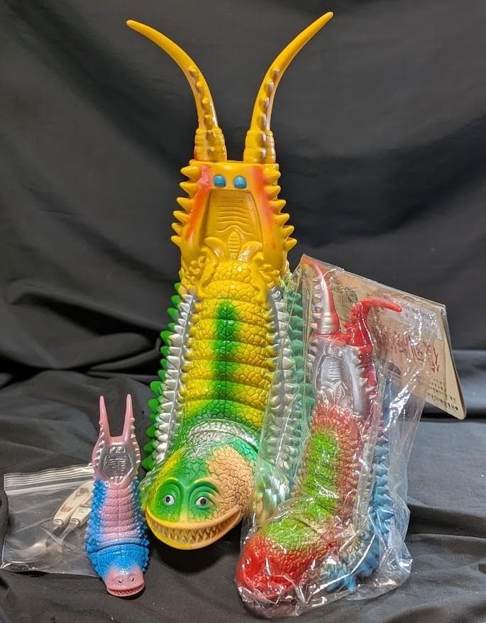 ツインテール（ブルマァク復刻）ジャイアント＆スタンダード＆ミドル３体セット