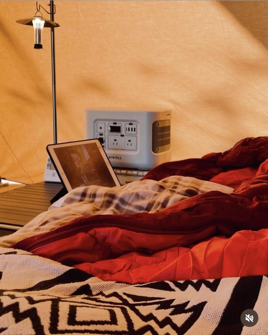 AIWOLLポータブル電源-355Wh/110938mAhリン酸鉄