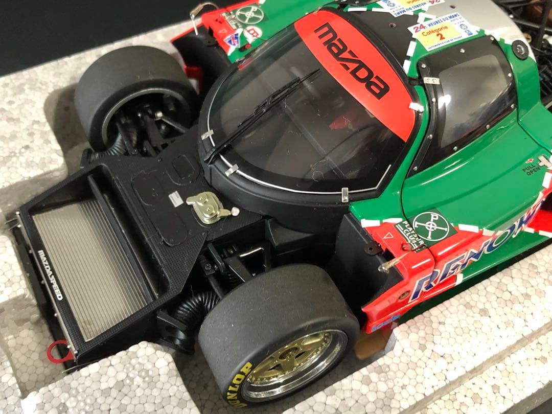 ★絶版！オートアート ￼￼1/18 マツダ787B 1991年ル・マン優勝車