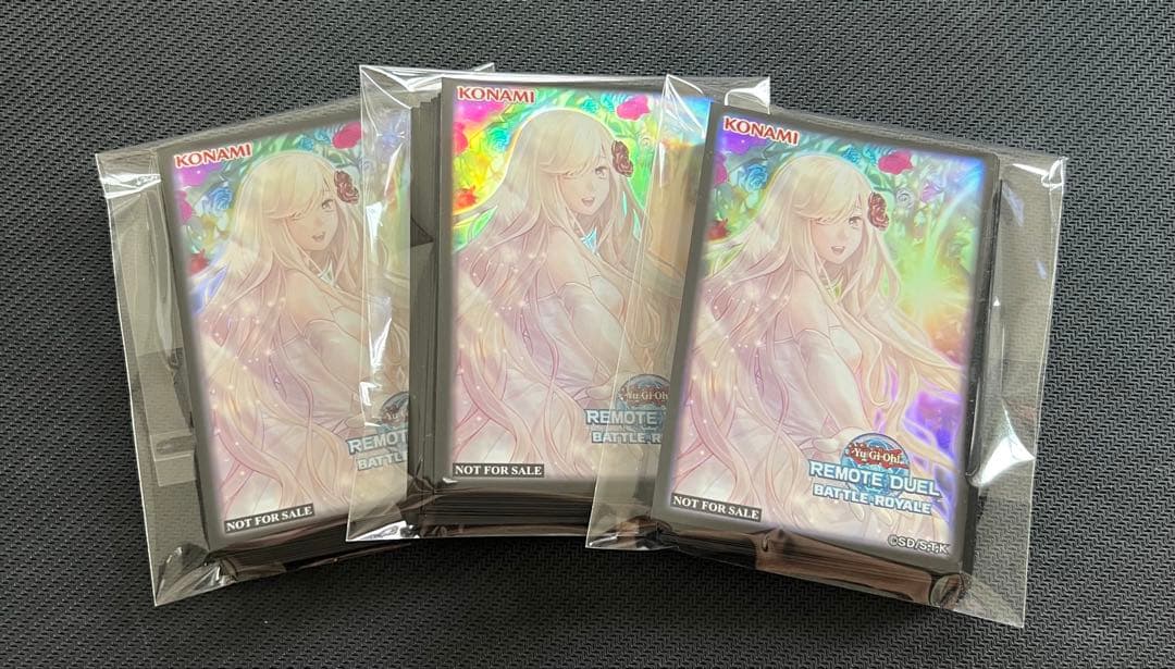 遊戯王 公式 ガーデンローズフローラ アジア スリーブ 70枚