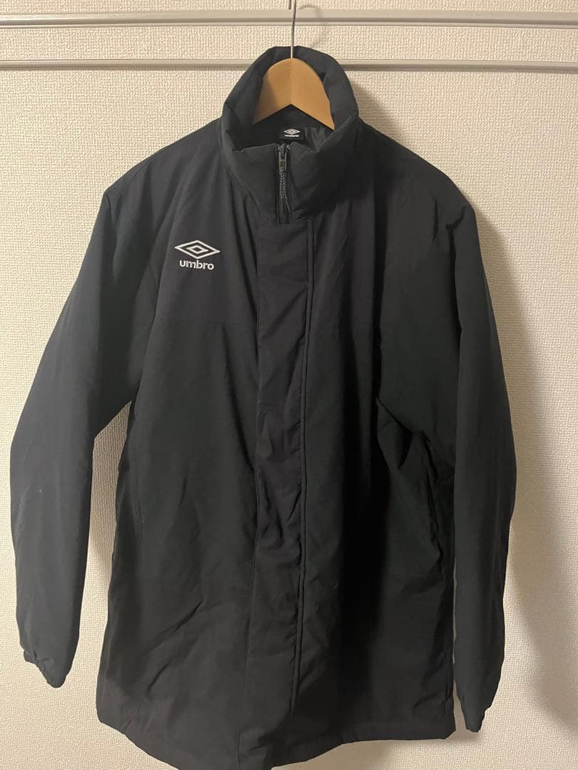 【美品】 THE THIRD by UMBROハーフコート ブラック L