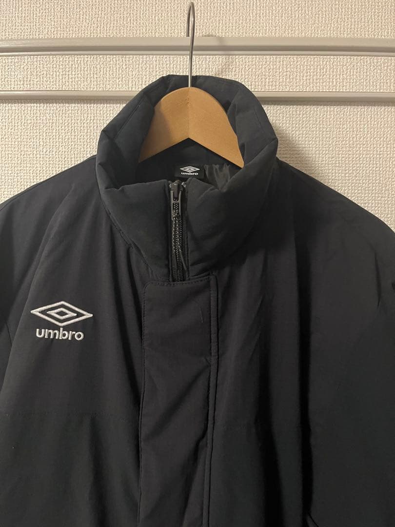 【美品】 THE THIRD by UMBROハーフコート ブラック L