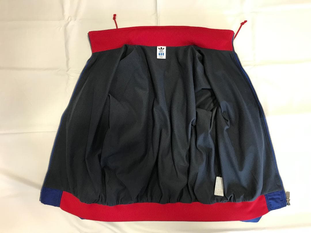 adidas　ビンテージ　サッカーウインドブレーカー上下セット　XL　デサント製