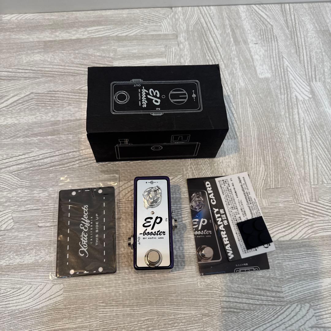 Xotic EP-BOOSTER パープル エフェクター