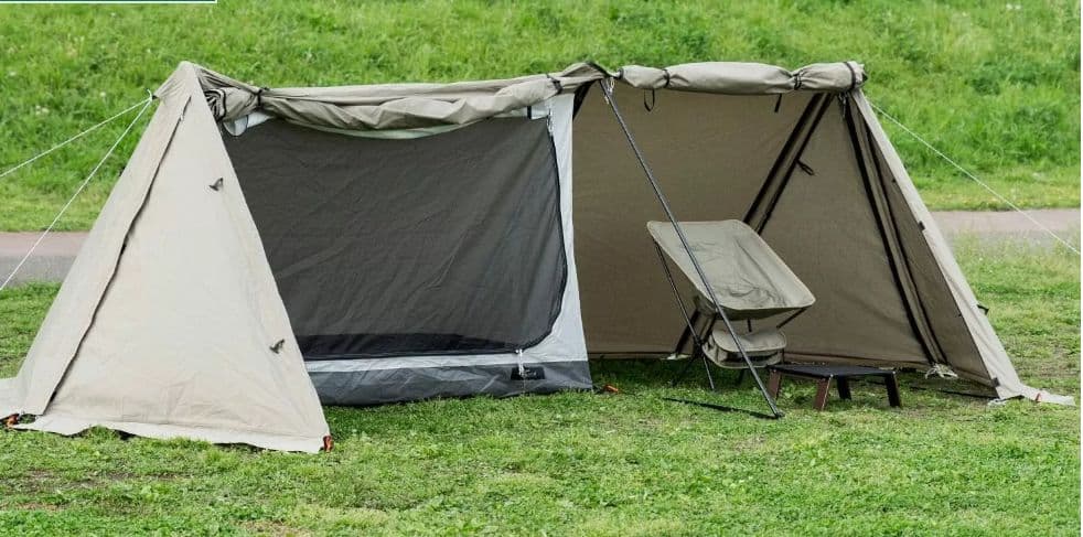 FIELDOR パップテント TC 450　サイドシート付