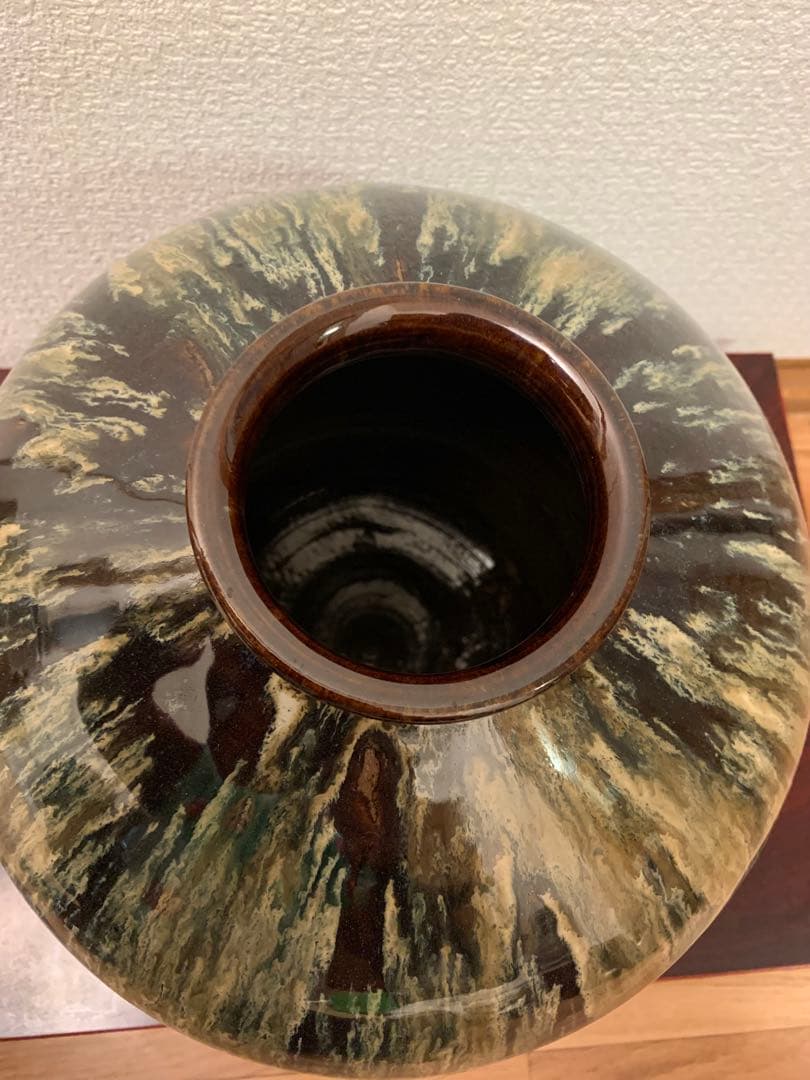 【高取焼・壺】初代　鬼丸雪山・壺・1点限定(ツボ)・至高の逸品