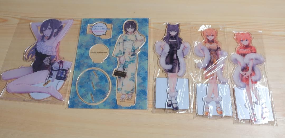 ぽんかん⑧ 雪ノ下雪乃 アクリルスタンド 俺ガイル C100 C103 C104