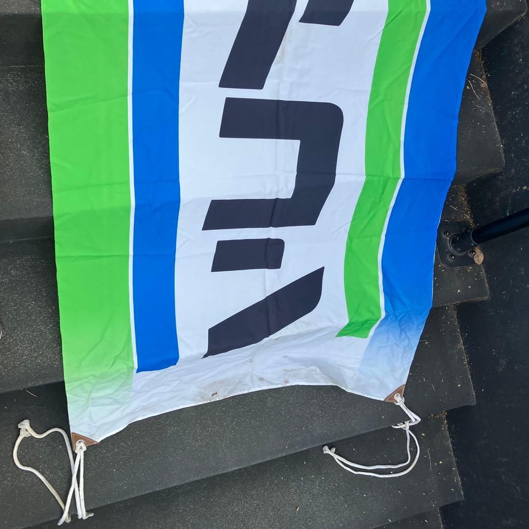 トヨタ純正カーエアコン のぼり 超巨大 全長約4.9m 昭和レトロ 水着　美女