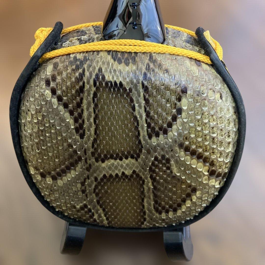 蛇皮強化張り三線本体