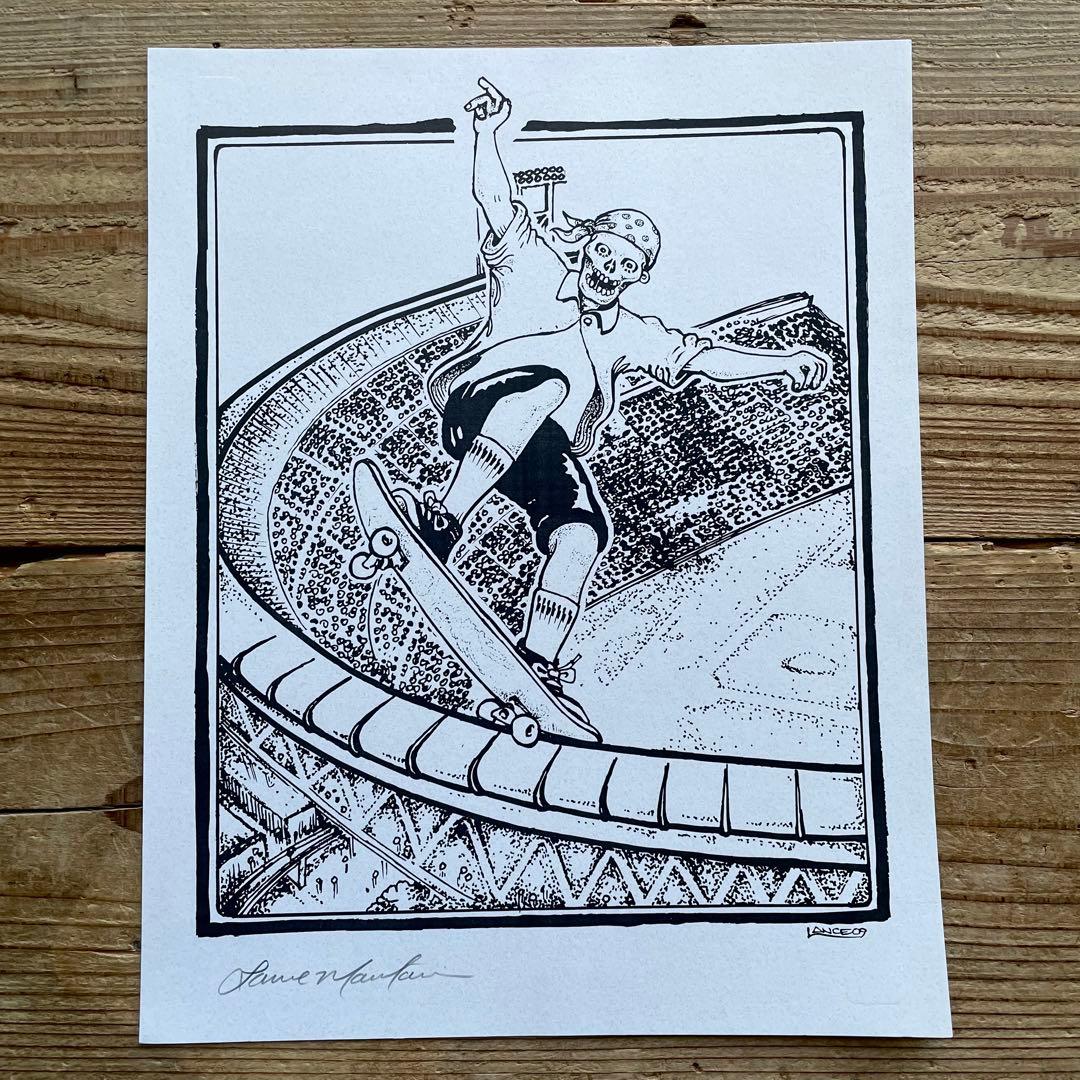 Lance Mountain x Anti Hero アート ポスター②