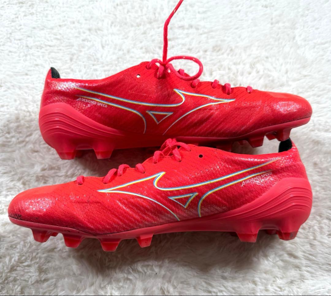 ミズノ　モレリア　アルファ JAPAN フェアリーコーラル