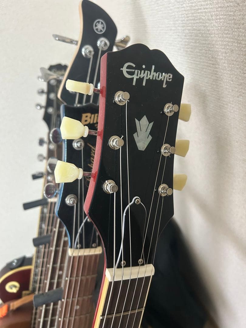 か*様 Epiphone ES-335 Cherry セミアコ