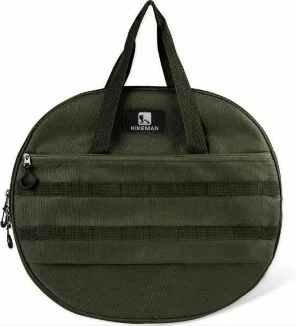 取手、アミ付、五徳／マルチグリドル直径34cm・5mm極厚／厚手1000D生地