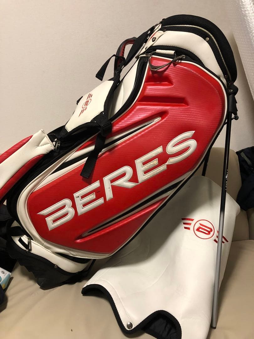 【送料込み】HONMA BERES 高級スタンド式キャディバッグ 廃盤希少
