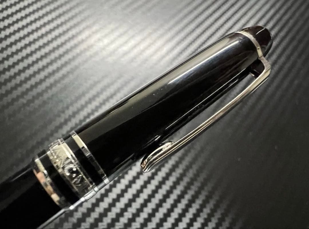 未使用に近い モンブラン P116 モーツァルト ボールペン プラチナライン