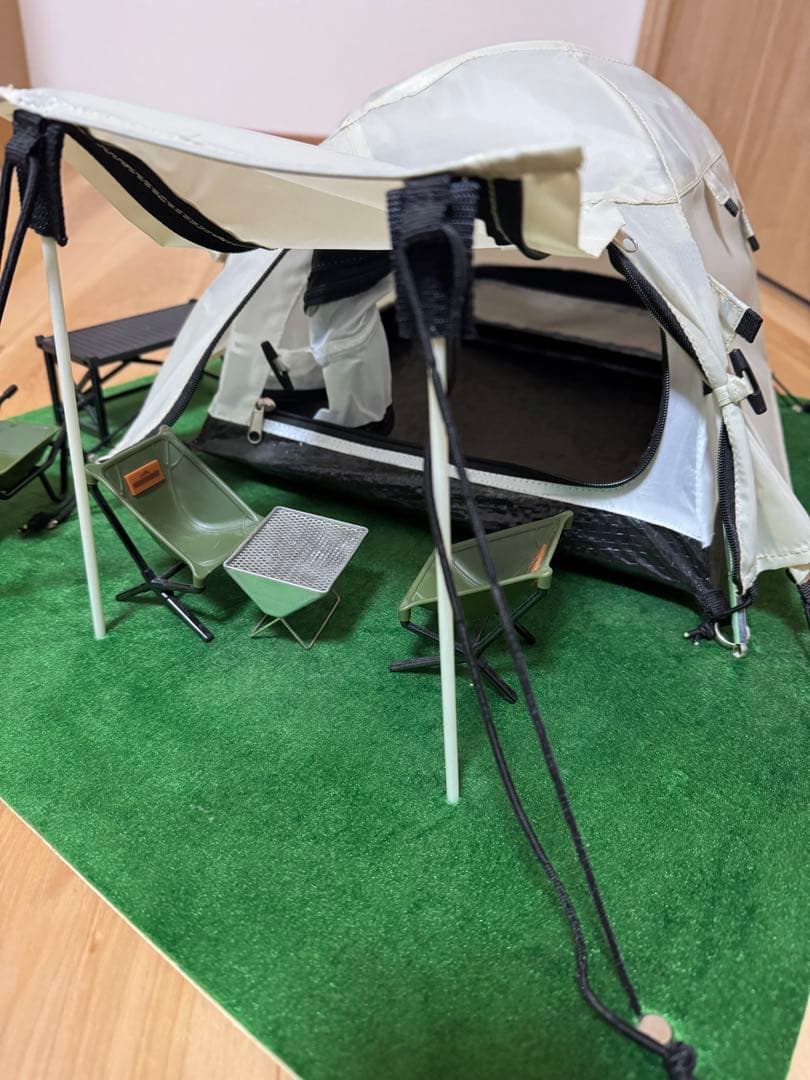 IGNIO イグニオ ミニチュアテント 12/1 セット ミニチュアハウス