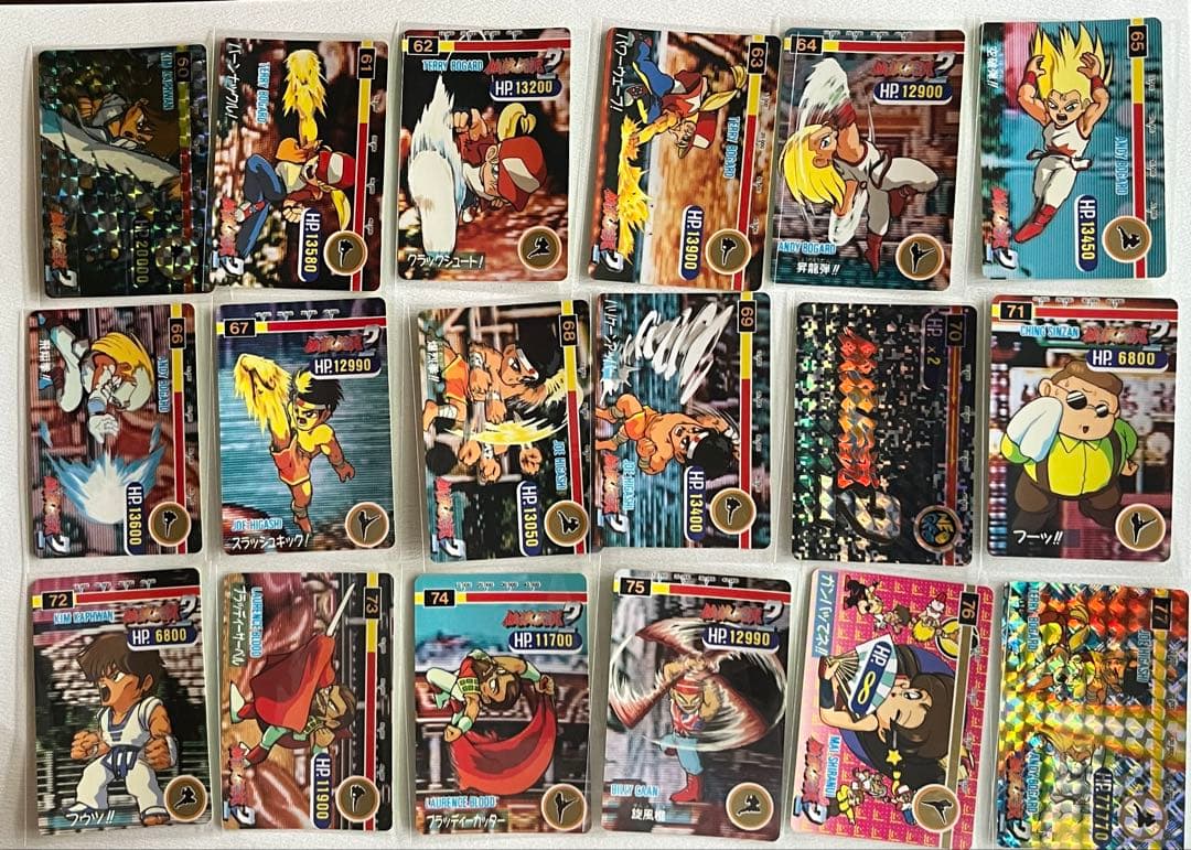 餓狼伝説2 餓狼伝説SPECIALトレーディングカード 142枚