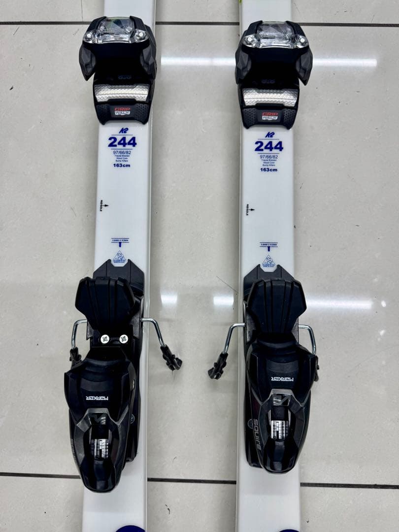 2025 K2 244 163cm モーグル　ケーツー　ツインチップ　マーカー