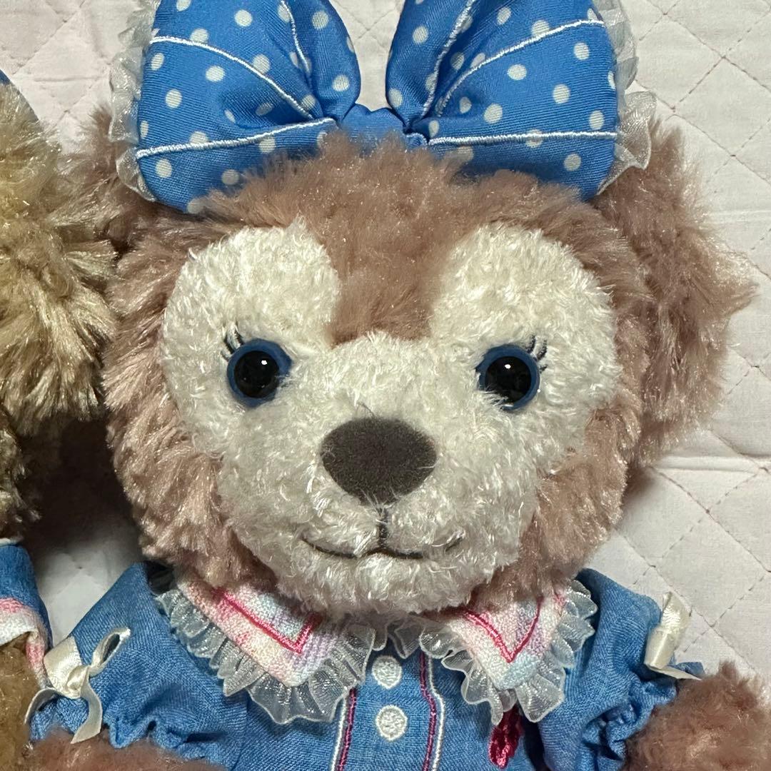 香港ディズニー　春日　スイートスプリング　ダッフィ　シェリーメイ　ぬいぐるみSS