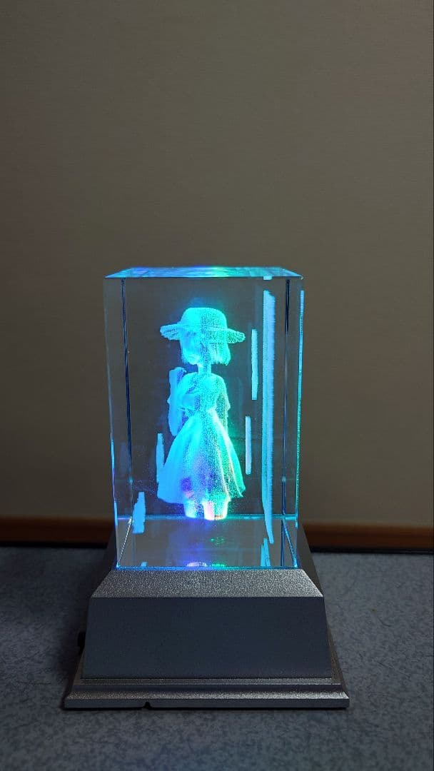 椎名まゆり 3Dクリスタル