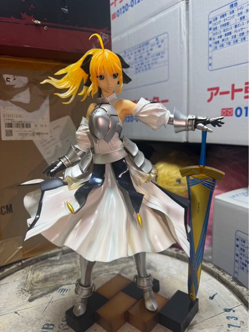 セイバー　Fate フェイト　絶対領域　ガレージキット　1/4 セイバーリリィ